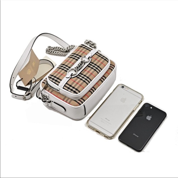 NEW 💕Burberry vintage check camera bag 💕 - Picture 3 of 9